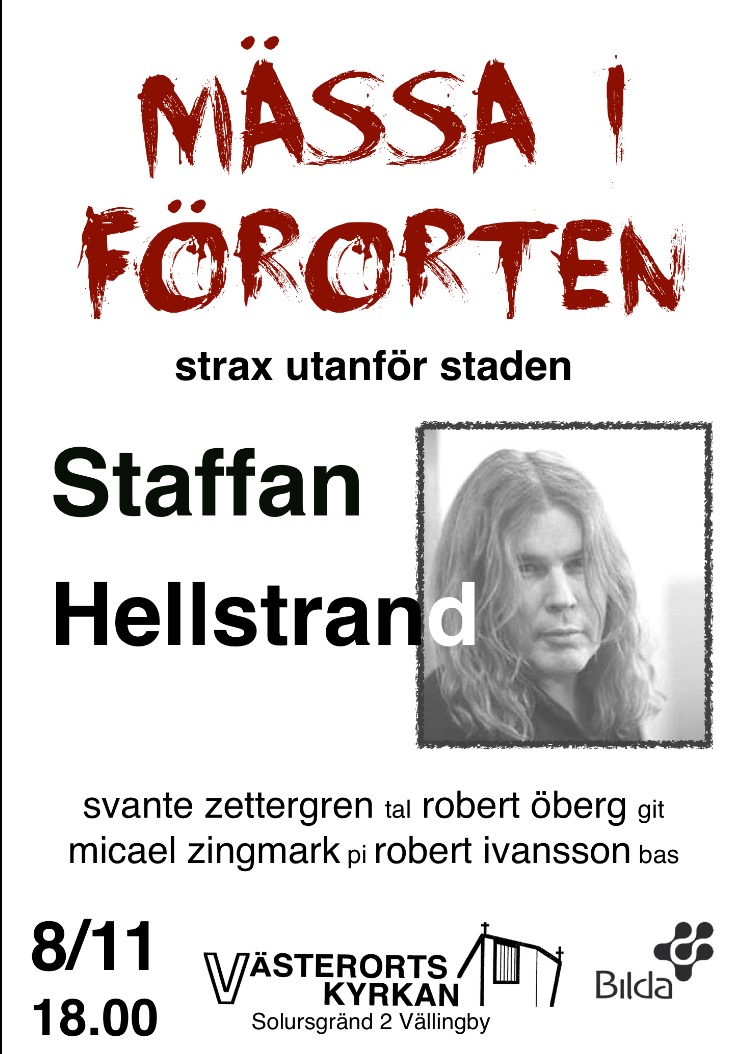 Staffan Hellstrand på Mässa i Förorten